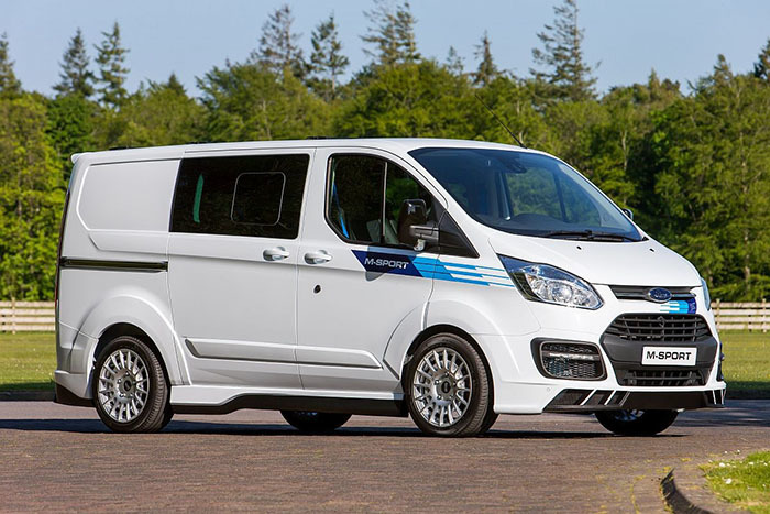 Una Ford Transit con ADN de WRC