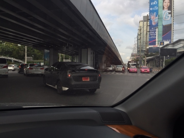 El nuevo Prius pillado en Bangkok