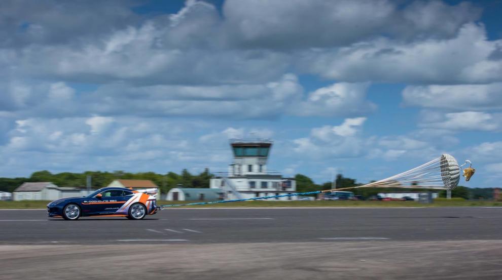 El Jaguar F-Type R contribuirá a para batir el record de velocidad