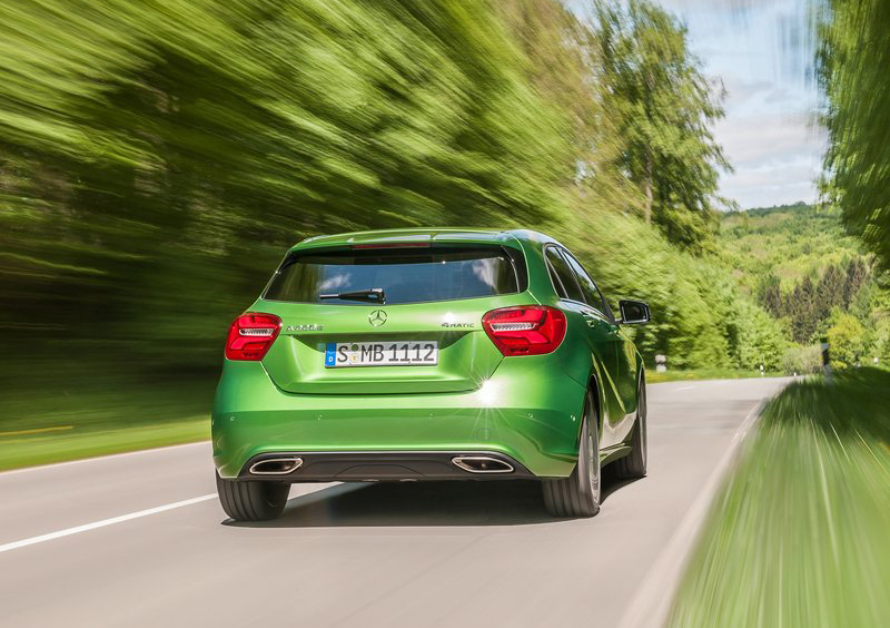 Mercedes Clase A, trasera