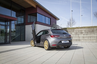 Un Seat León al estilo Lamborghini