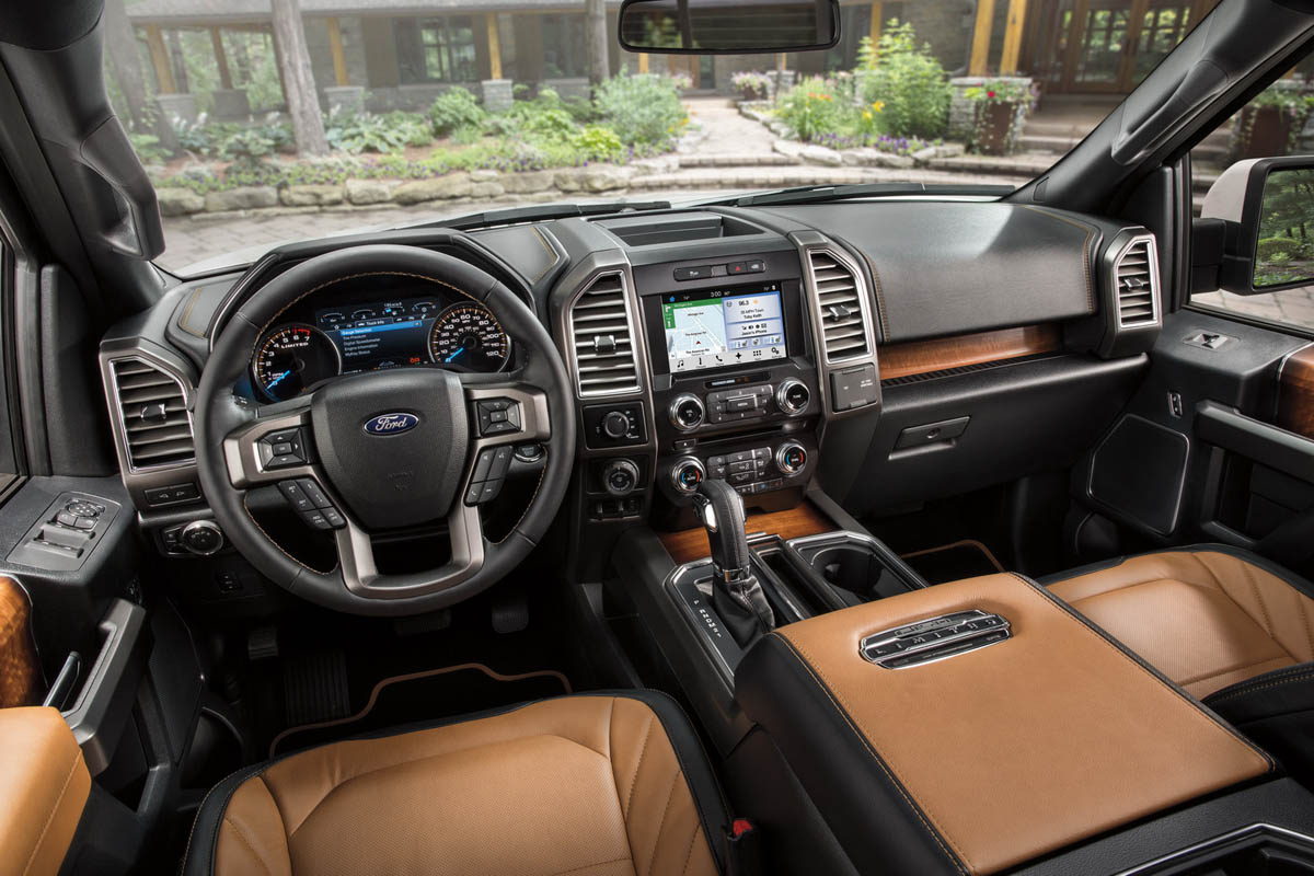 Ford F-150 interior