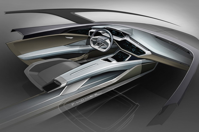 Audi e-tron Quattro Concept interior