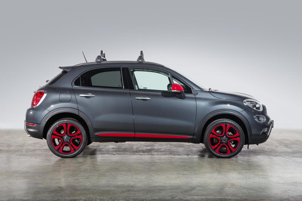 Fiat 500X Mopar, lateral