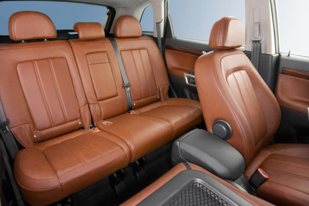 Opel Antara 2015, asientos traeros