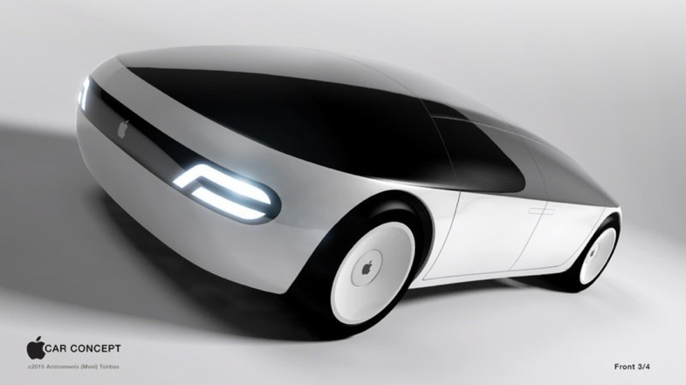 Coche Apple parte delantera