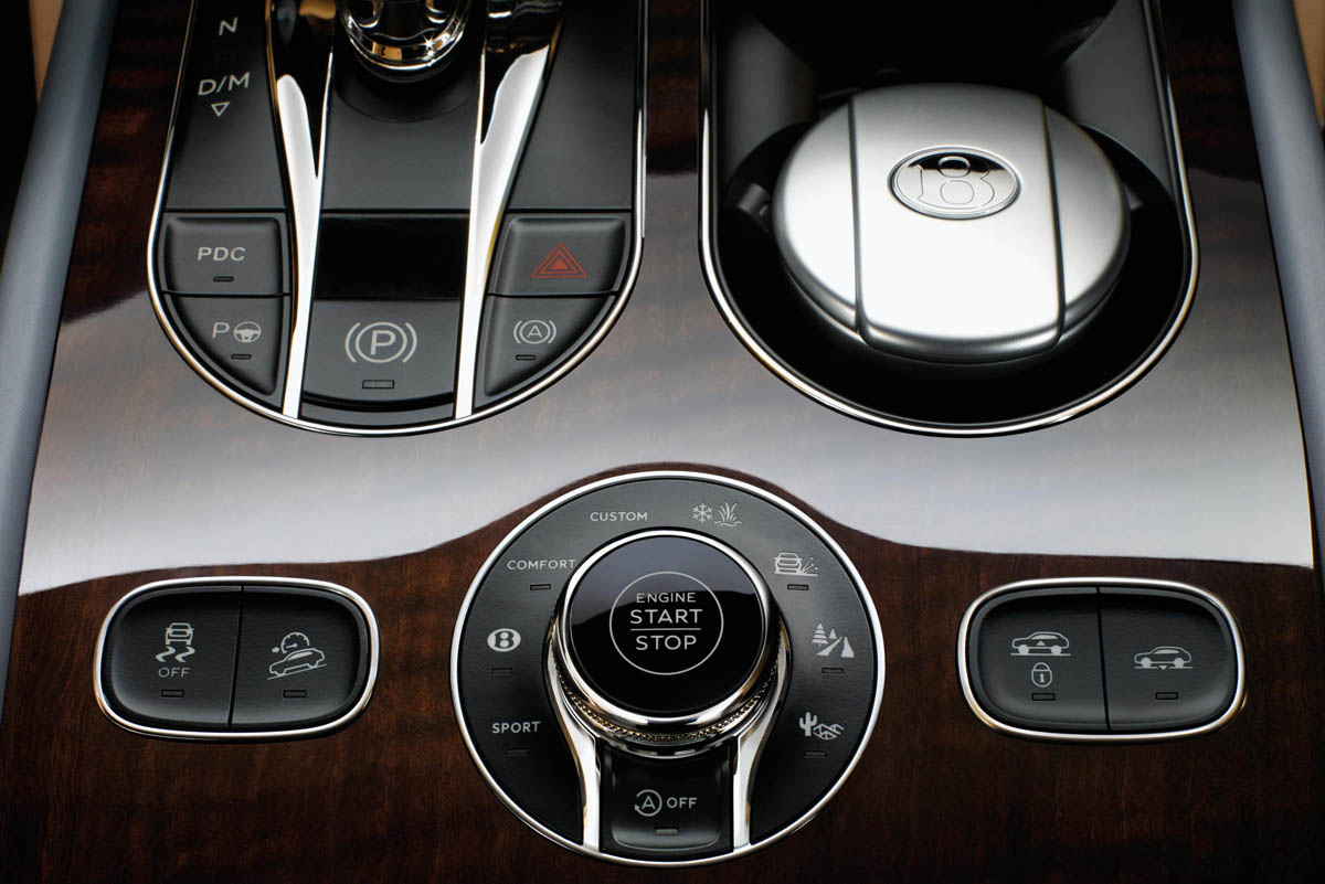 Bentley Bentayga, modos conduccion