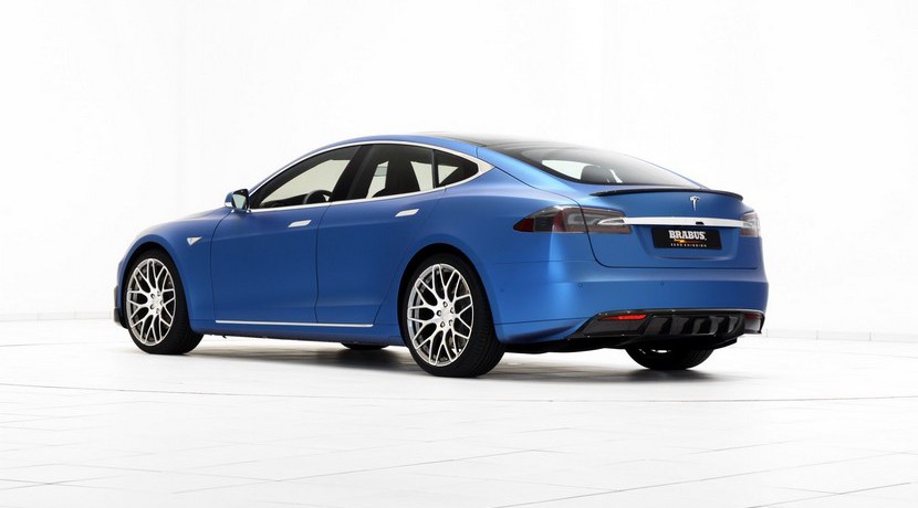 Tesla Model S brabus, trasera