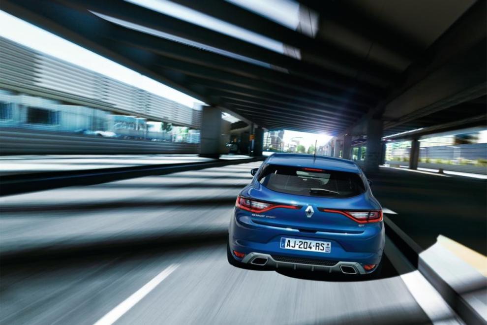 Trasera Renault Mégane 2015
