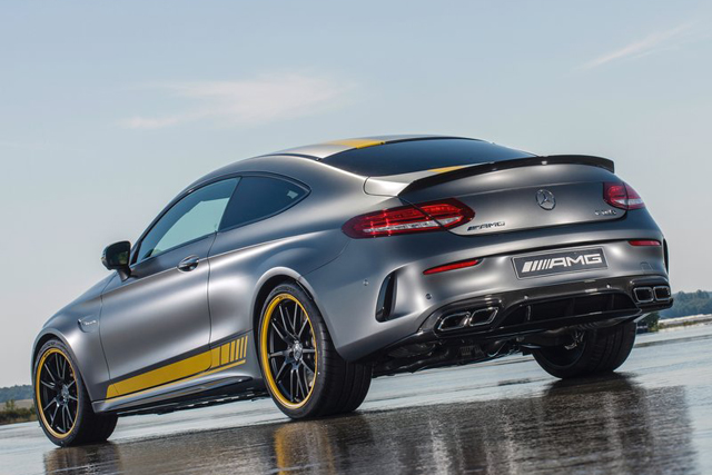 Mercedes C63 Coupe Edition 1, trasera