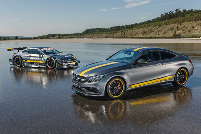 Mercedes C63 Coupe Edition 1 y AMG C63 DTM
