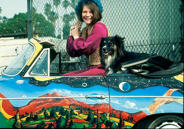 Janis Joplin y su Porsche 356C 1600 Cabriolet