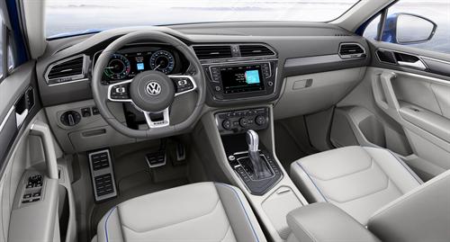 Interior Volkswagen Tiguan 2016