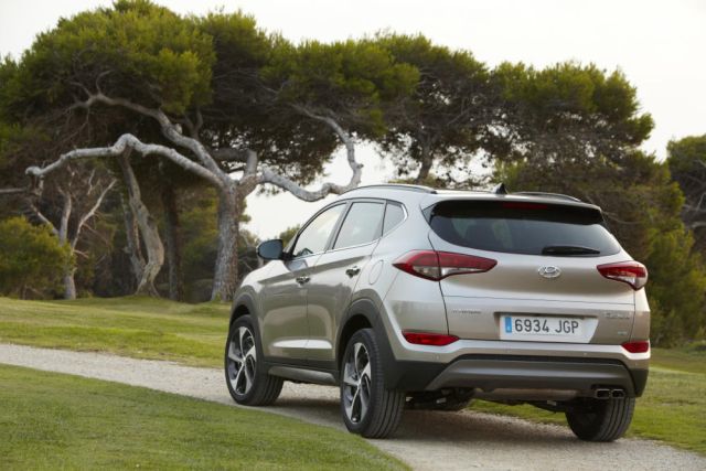 Trasera Hyundai Tucson 2015