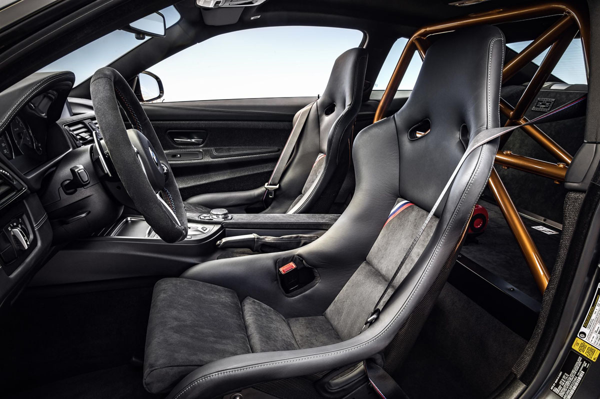 BMW M4 Coupé GTS, asientos