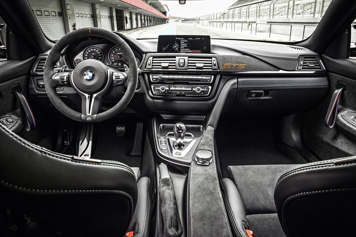 BMW M4 Coupé GTS, interior