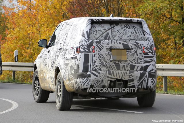 Trasera Land Rover Discovery 2017