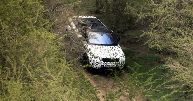 Land Rover Range Rover Evoque Convertible Off Road
