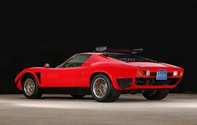 Trasera Lamborghini Miura Jota SVR