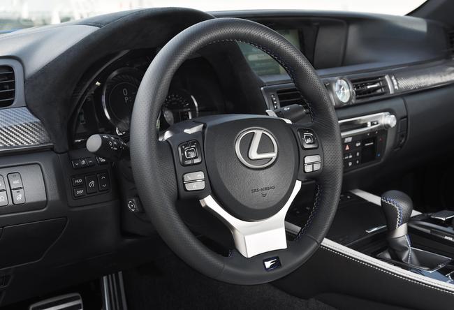 Lexus GS-F interior