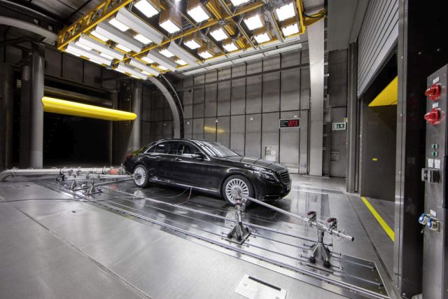 Mercedes Clase S de pruebas
