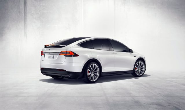 Trasera Tesla Model X