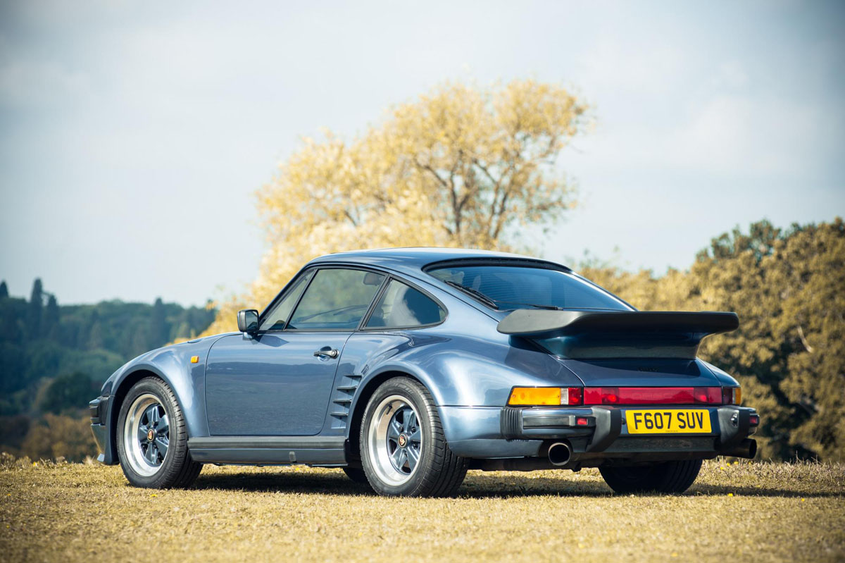 Porsche 911 Flatnose, trasera