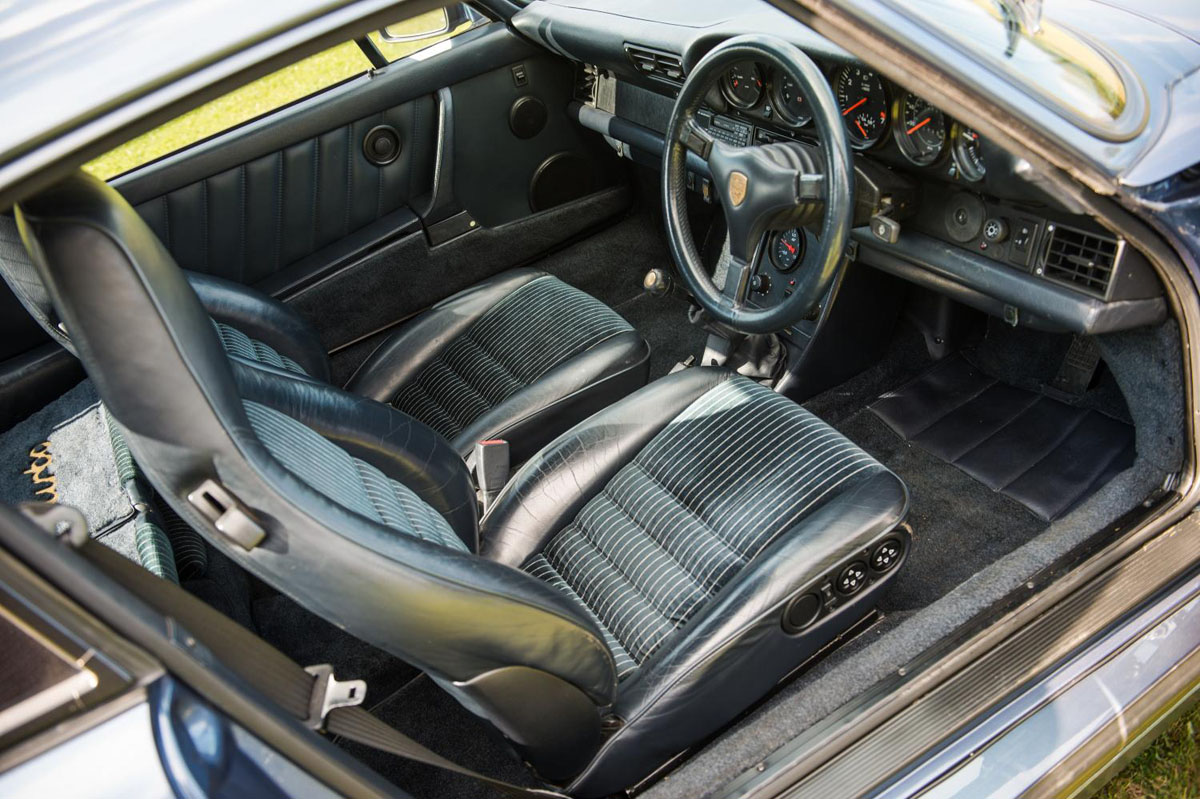 Porsche 911 Flatnose, interior