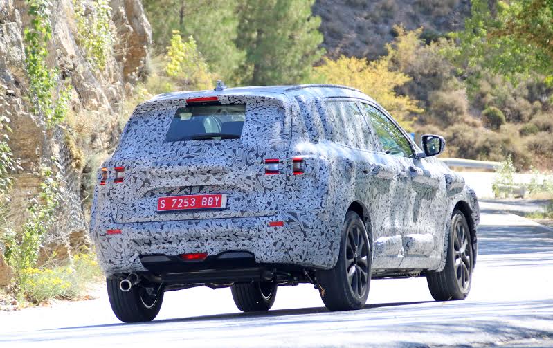 Trasera Renault Koleos 2016