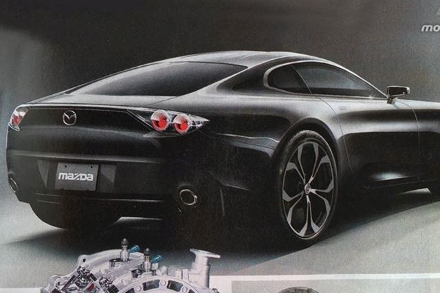 Trasera Mazda RX-9