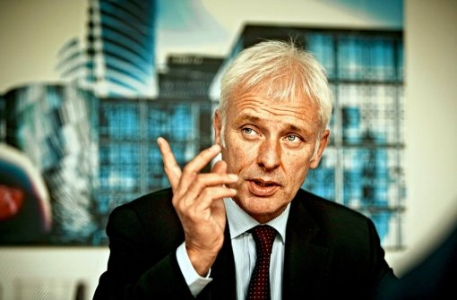 Matthias Müller, CEO de Volkswagen