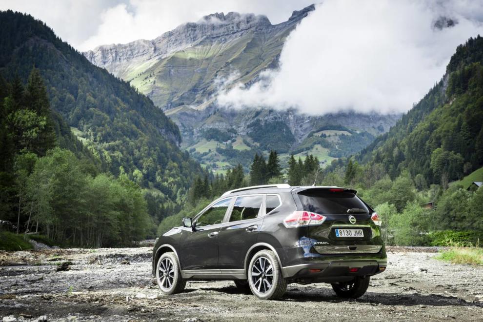 Nissan X-trail 1.6 DIG-T 163 CV, trasera