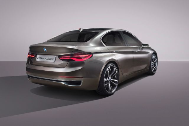 Trasera BMW Concept Compact Sedan