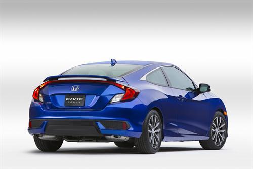 Trasera Honda Civic Coupé 2016