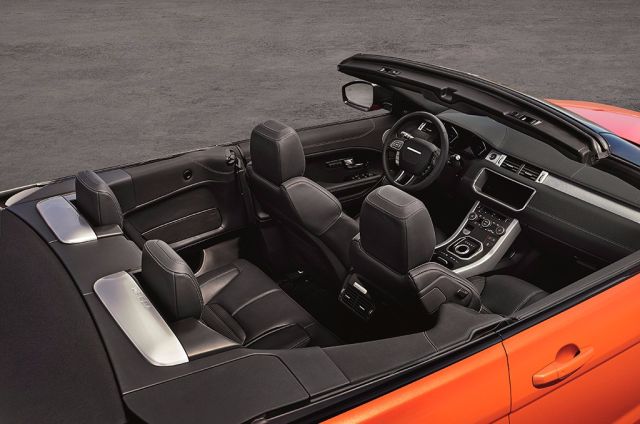 Interior Land Rover Range Rover Evoque Convertible