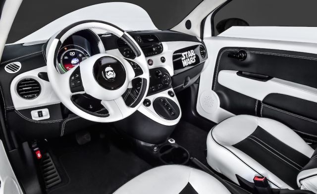 Interior Fiat 500e Stormtrooper