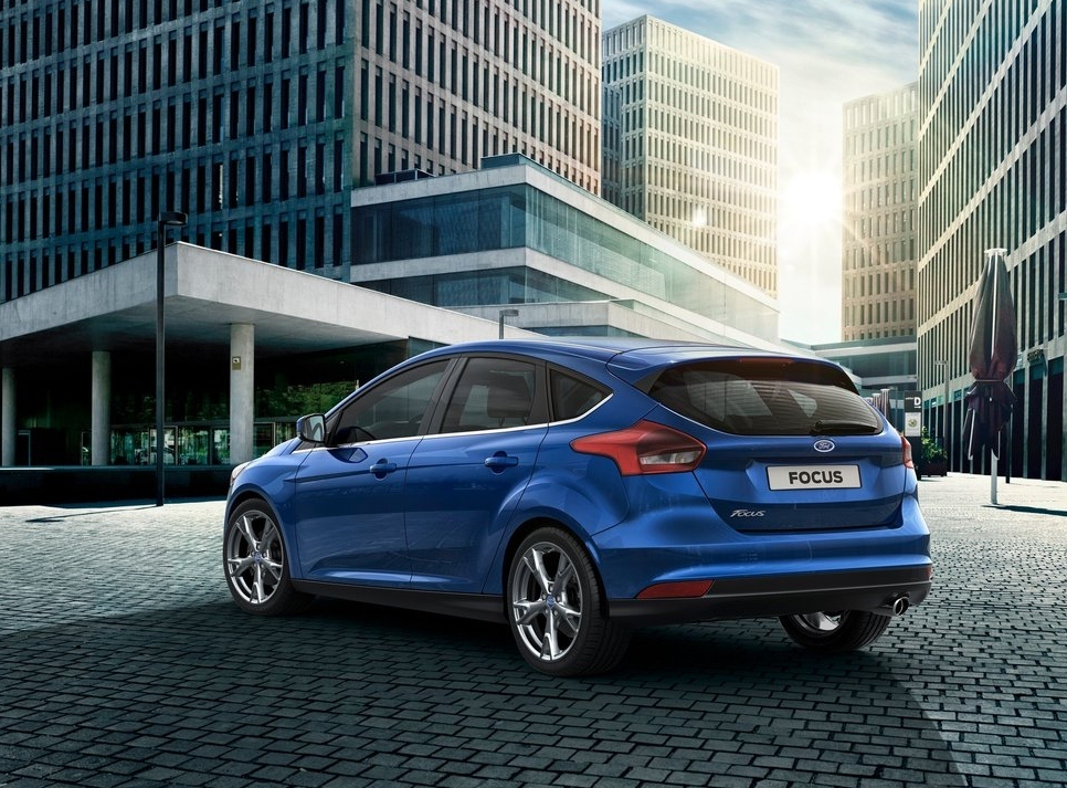 Ford Focus azul