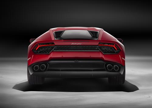 Trasera Lamborghini Huracán LP 580-2