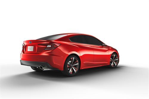 Trasera Subaru Impreza Sedán Concept