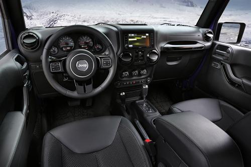 Interior Jeep Wrangler Backcountry