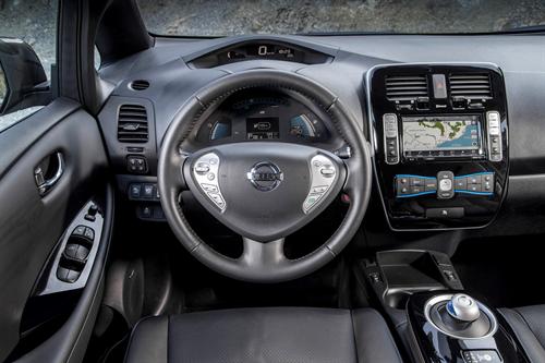 Interior Nissan Leaf 2016