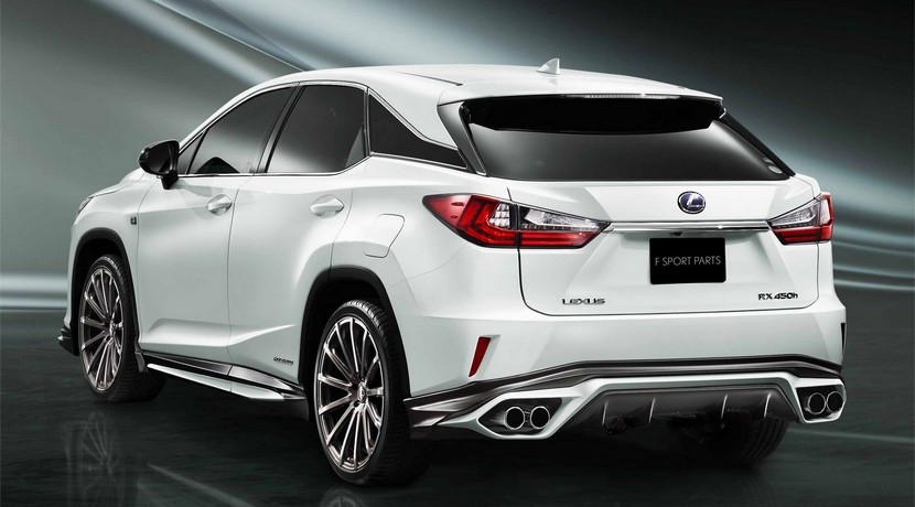 Trasera Lexus RX TRD