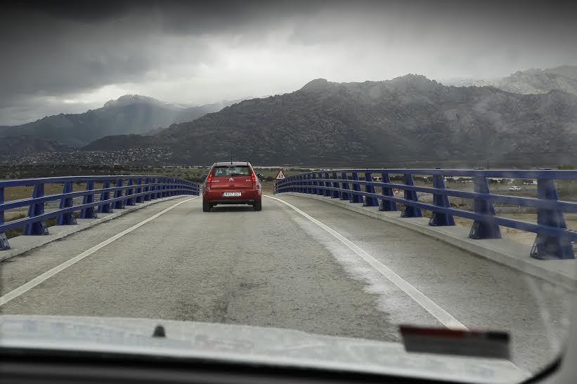 Circulación por un puente