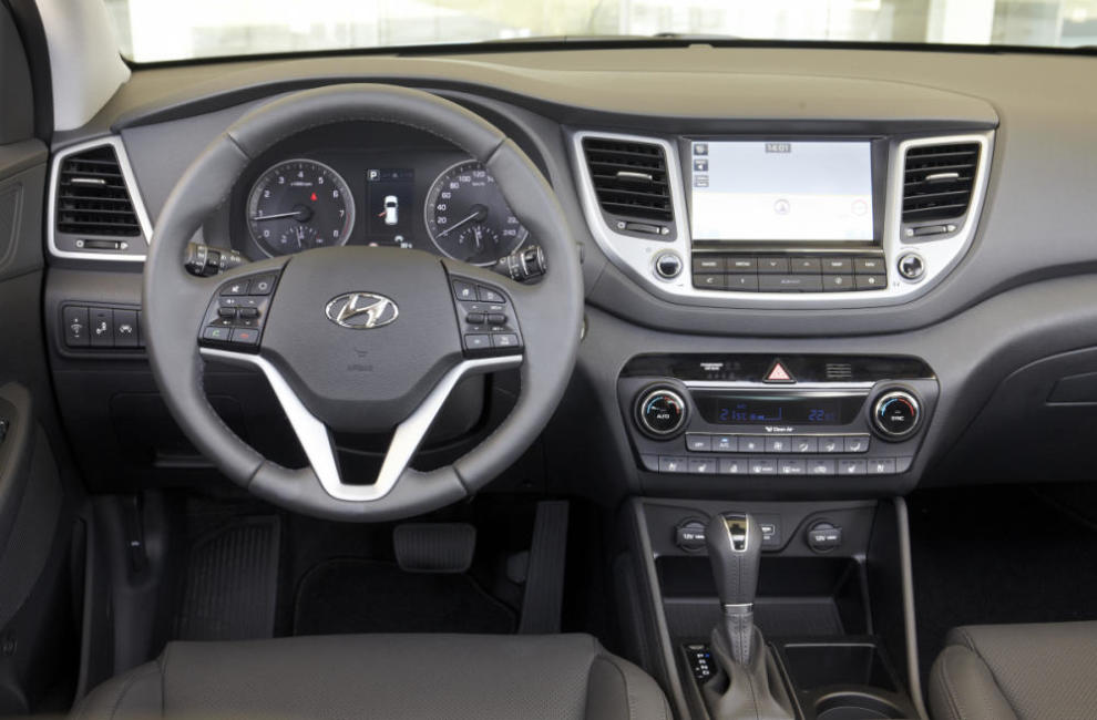 Interior Hyundai Tucson 2015