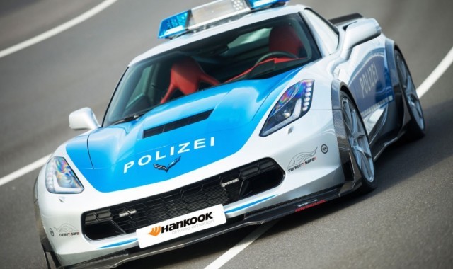 Corvette C7 Stingray policía alemania