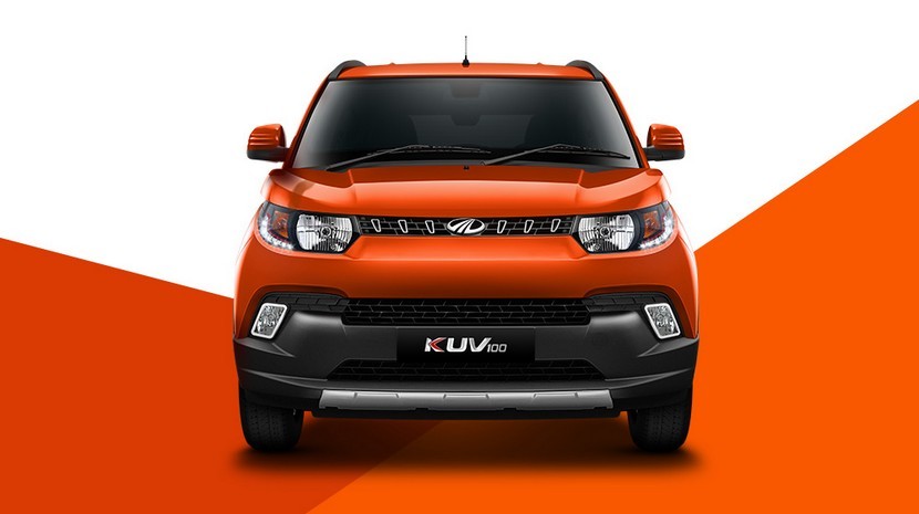 Frontal Mahindra KUV100