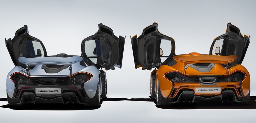 Trasera McLaren P1