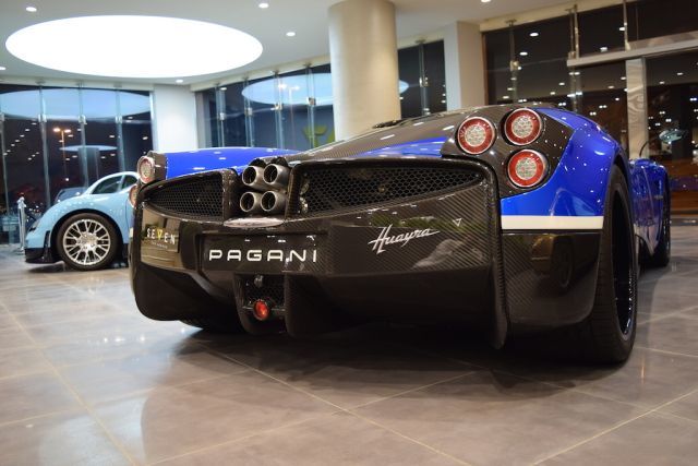 Trasera Pagani Huayra