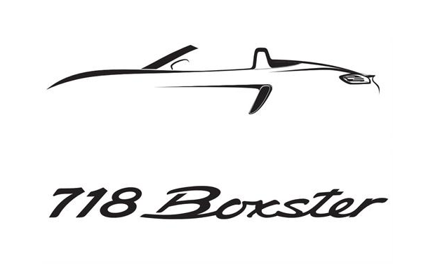 Silueta Porsche 718 Boxster