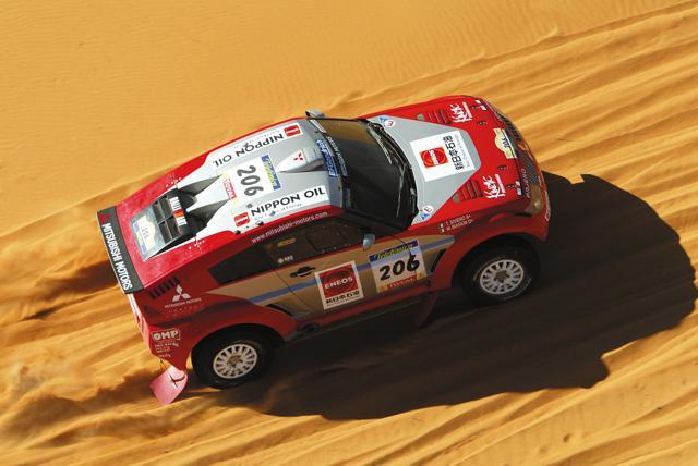 biasion dakar 2004 mitsubishi